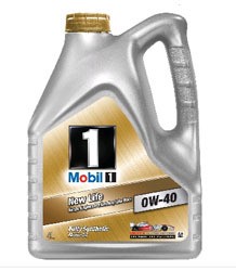 Масло моторное 0W40 синтетика \\ MOBIL 1 NEW LIFE \\ 4 литра