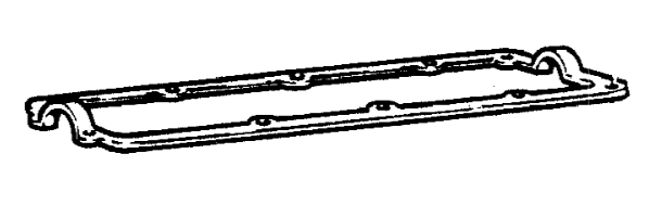 Прокладка клапанной крышки VOLVO 740, 940, 960 \\ ELRING 446.820
