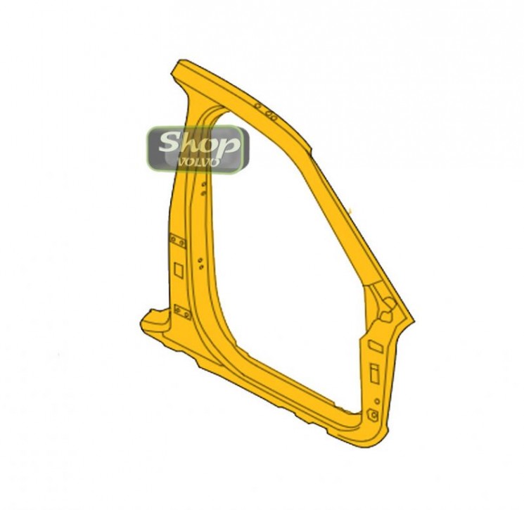Передняя правая боковина кузова VOLVO XC90 II \\ VOLVO (Original) 31416315