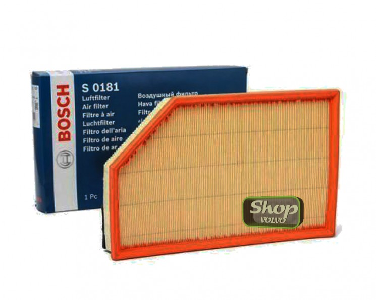 Фильтр воздушный VOLVO XC70 II, XC60 2.4D // Bosch  F 026 400 181