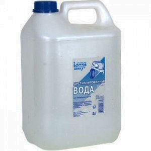 Дистилированная вода 5 литров
