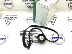 Комплект приводного ремня с роликом Volvo S80 II, V70 III, XC70 II, XC60, S60 II \\ Дизель \\ INA 529 0375 10