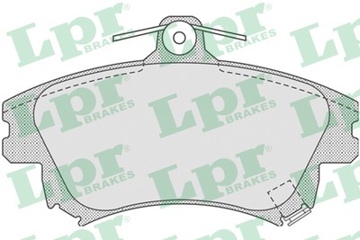 Тормозные колодки передние VOLVO S40 I,V40 \\ 1998-2003 \\ LPR