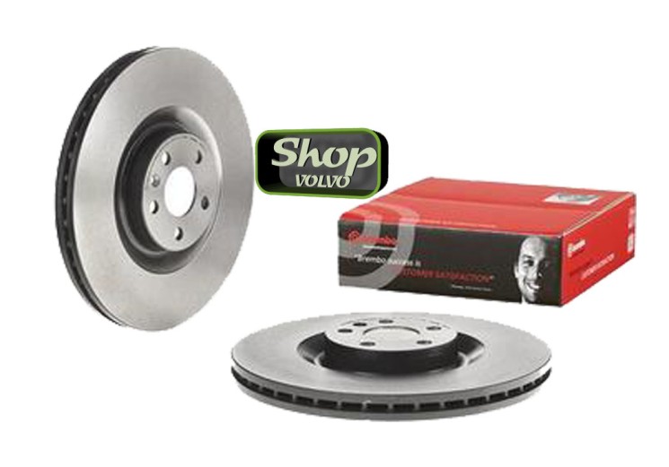 Диск тормозной передний Volvo XC90 II New \\ 18" дюймов \\ BREMBO 09.C936.11