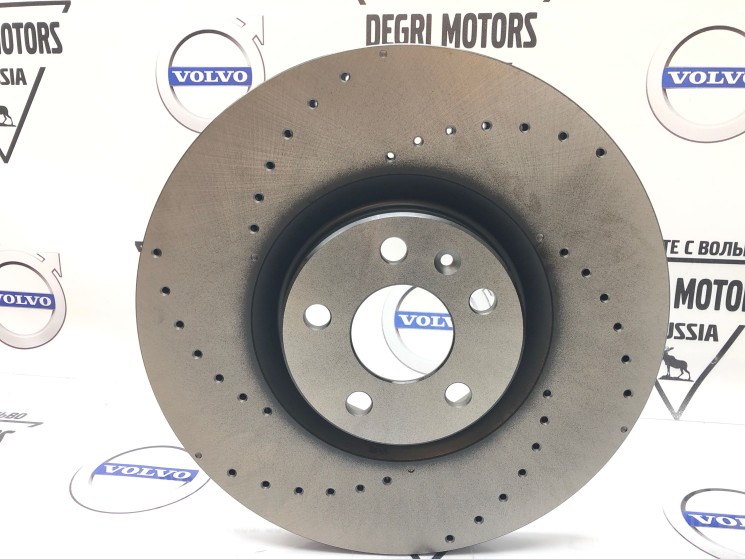 Диск тормозной передний, спорт Volvo XC90 II, XC60 II \\ 18" дюймов 345 мм \\ GParts VO31471752SE