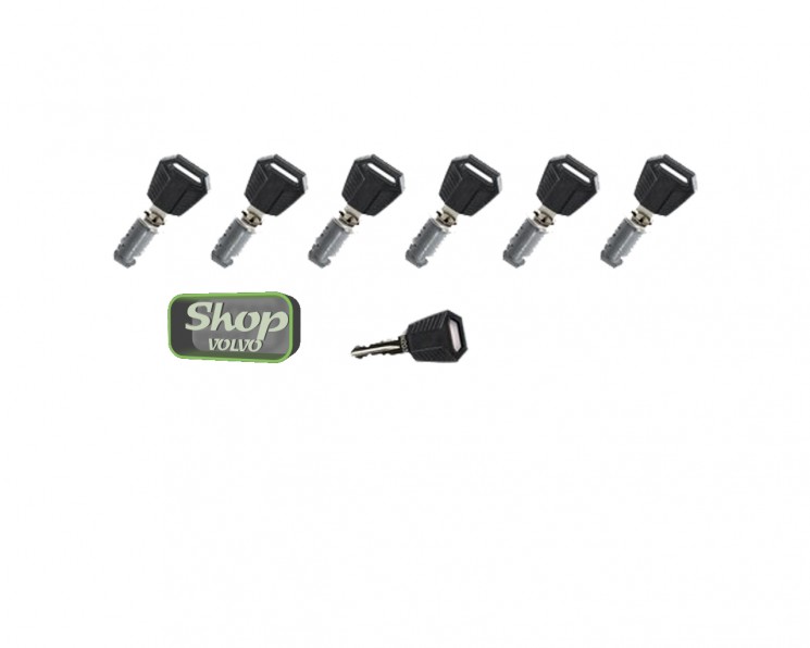 Комплект замков для запираемых аксессуаров 6 штук VOLVO S80 II, S60 II, XC70 II, XC60 \\ VOLVO Original