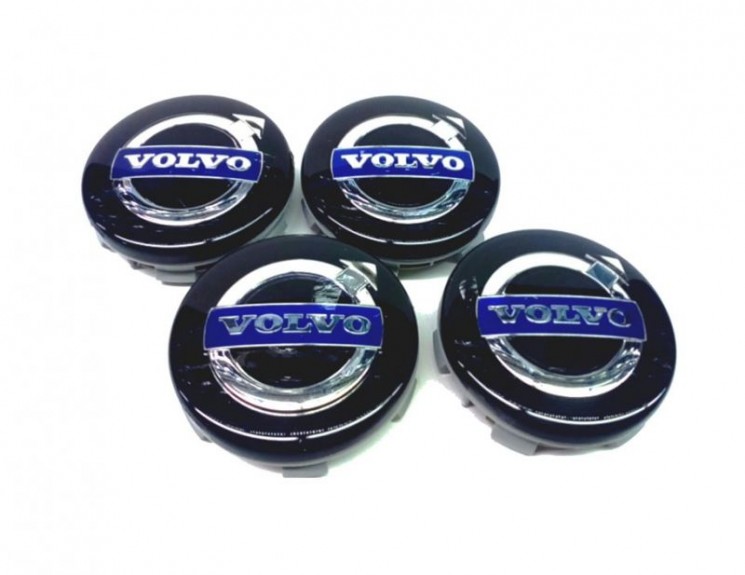Колпачки литых дисков Dark Grey VOLVO S60 II, XC60 \\ комплект 4шт \\ VOLVO Original 31428880
