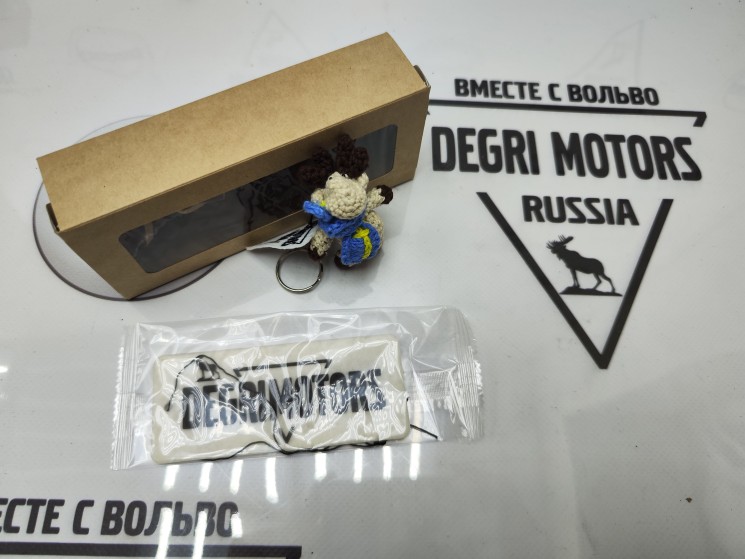 Брелок "Лось" Шарф вязаный \\ SW-Parts Брелок-Шарф