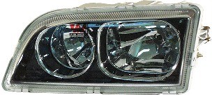 Фара левая BLACK BEZEL с хром. кольцами \\ VOLVO  S40(03-)  \\ VOLVO (Original)