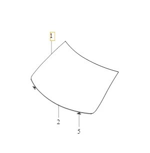 Стекло лобовое готовое к установке VOLVO XC90 II NEW \\ VOLVO Original 32244985