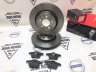 Задние тормозные диски и колодки Volvo XC90 16' \\ BREMBO
