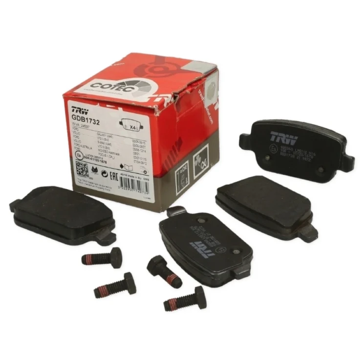 Тормозные колодки задние Volvo S80 II, XC70 II \\ TRW GDB1732