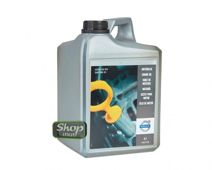 Масло моторное синтетическое SAE 0W-30 ACEA A5/B5 \\ 4 литра \\ VOLVO Original 1161719