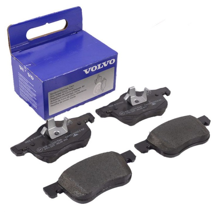 Тормозные колодки передние \\ VOLVO S60, S80, V70 II, XC70 16" \\ VOLVO Original 30648385