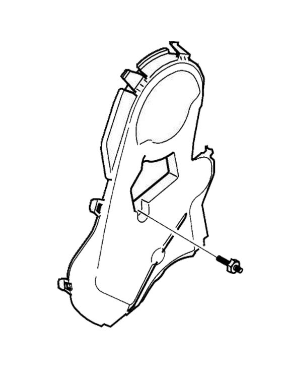 Крышка ремня ГРМ VOLVO XC60, XC70 II \\ 5 цилиндров дизель \\ VOLVO Original 31339256