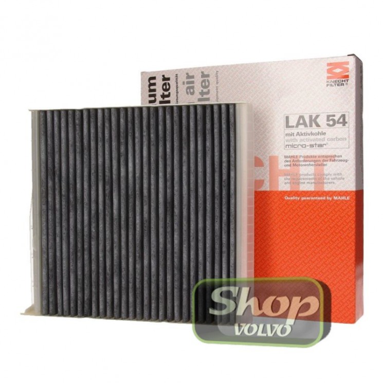 Фильтр салонный VOLVO S60,S70,V70,C70,S80,XC70,XC90 \\ Угольный \\ KNECHT LAK 54