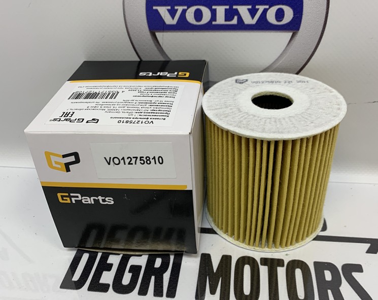 Вставка масляного фильтра VOLVO S40, S60, S70, S80, ХС70, ХС90 \\ B5254T2, В5254Т9, В6294Т, B8444S \\ GParts 1275810