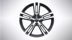 Диск колесный 20-дюймовый 5-двухспицевый Tech Black Diamond Cut - Volvo XC60 II \\ VOLVO Original  31423853