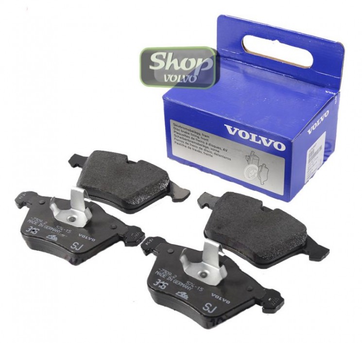 Тормозные колодки передние 16.5'' VOLVO S60 II, S80 II, XC70 II \\ VOLVO (Original) 30793857