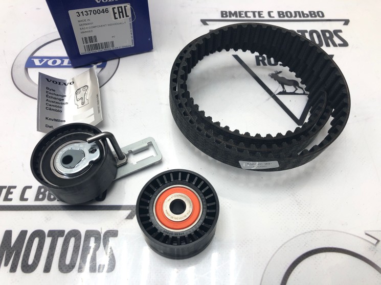 Комплект ремня ГРМ VOLVO S40 II, V40CC, S60 II \\ D4162T \\ VOLVO Original 31370046