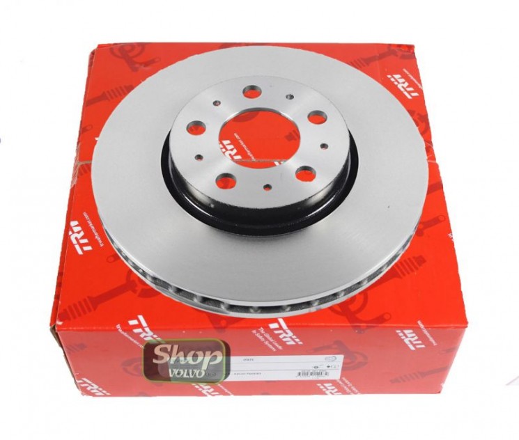 Тормозной диск передний VOLVO S60, S80, V70 II, XC70 16'' \\ 305мм \\ TRW DF4053S