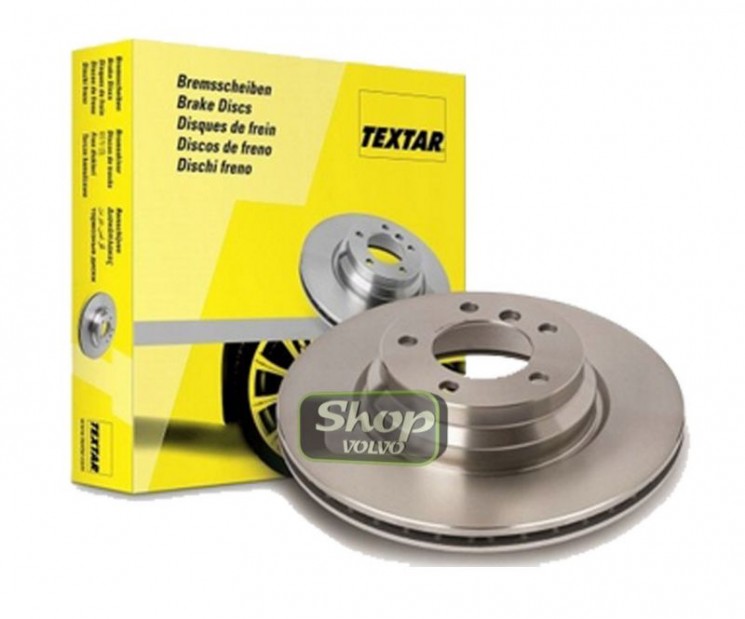 Тормозной диск передний VOLVO XC60 17" \\ 328 мм \\ TEXTAR 92196303