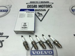 Комплект свечей зажигания VOLVO S60, S80, XC70, XC90 \\ 5CYL turbo \\ VOLVO Original 8692071