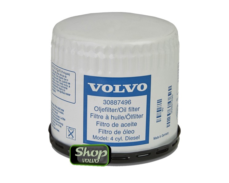 Фильтр масляный Вольво 400, S40, V40 \\ дизель -2004 \\ VOLVO Original 30887496 