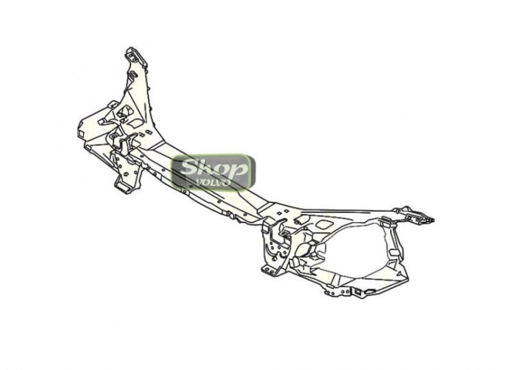 Панель передняя рестайлинг VOLVO S 60 II \\ 2015- \\ VOLVO Original 31416114