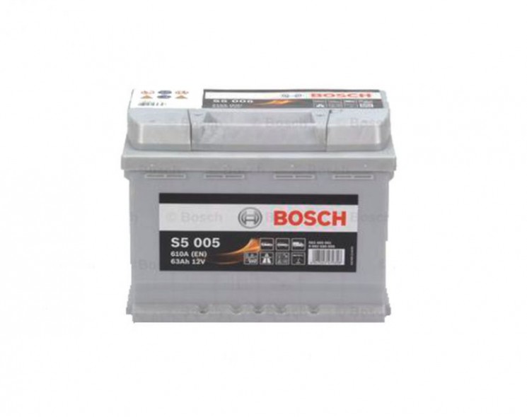 Аккумуляторная батарея АКБ S5 63Ah 610A \\ 242x175x190 (-+) \\ BOSCH