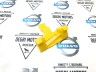 Клипса молдинга лобового стекла Volvo S60, V70 II, XC70 \\ GParts VO30678009