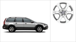 Диск литой (7.5x17) Sargas VOLVO XC70 \\ VOLVO (original) 30760066