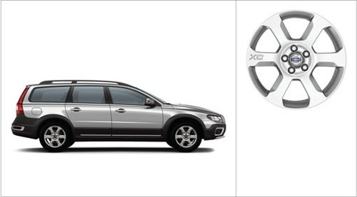 Диск литой (7.5x17) Sargas VOLVO XC70 \\ VOLVO (original) 30760066