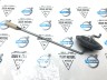 Кнопка запирания задней левой двери XC70 II, V70 III, S80 II \\ VOLVO Original 39877314