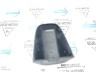 Крышка ручки передней левой двери Volvo S60, V40 II, V40 CC, XC60 \\ VOLVO Original 39819800
