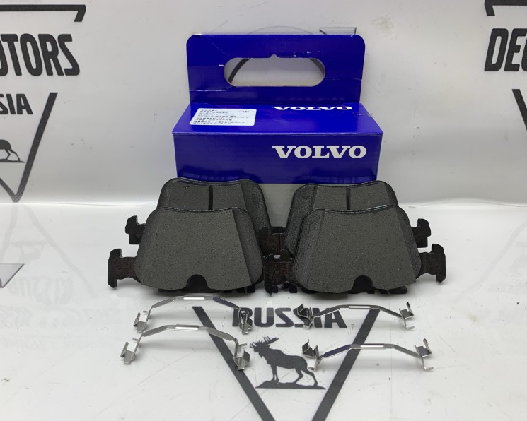 Колодки тормозные задние Volvo XC90 II, XC60 II \\ комплект 17 дюймов \\ VOLVO Original 32287447