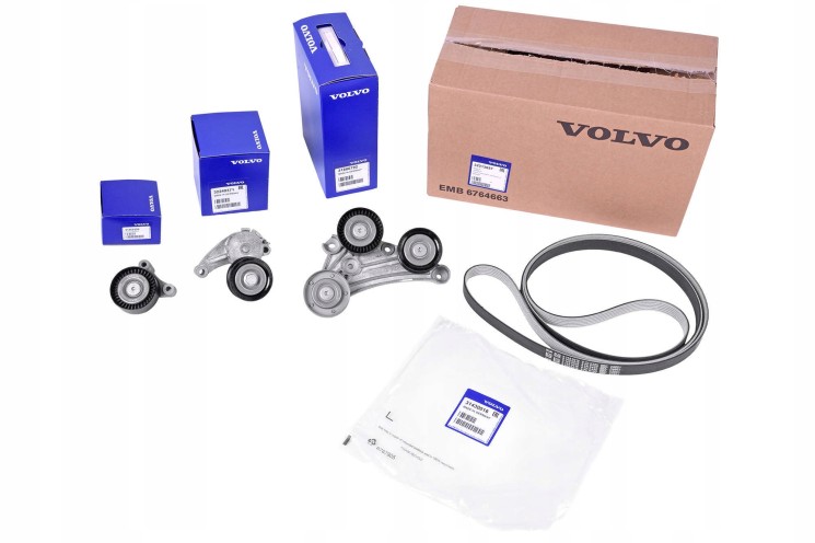 Комплект ремня навесного оборудования Volvo S60 III, S90 II, XC60 II, XC90 II \\ VOLVO Original 32213657