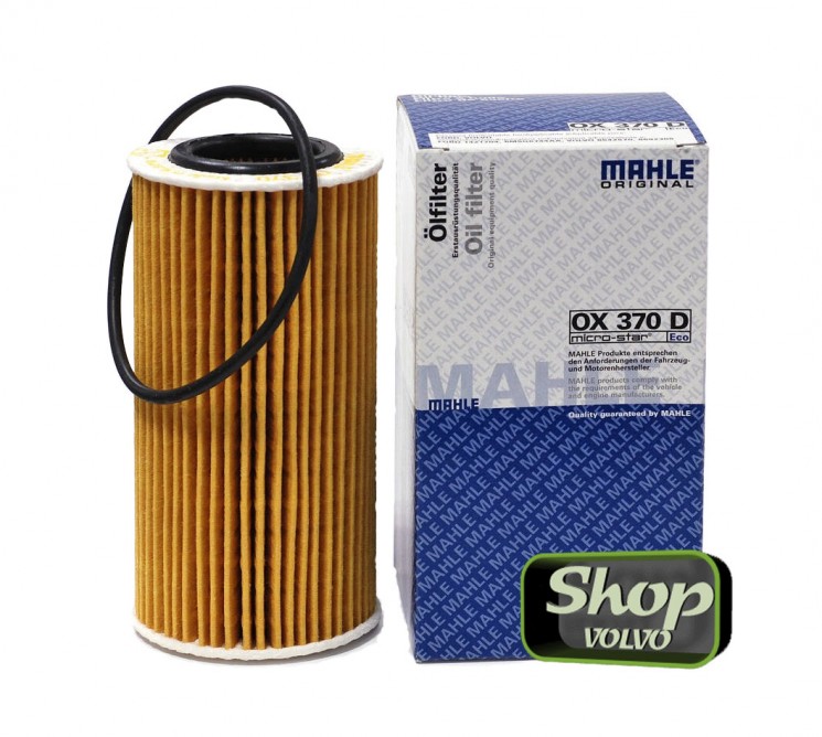 Элемент фильтрующий масляного фильтра 8692305 \\ MAHLE OX 370D