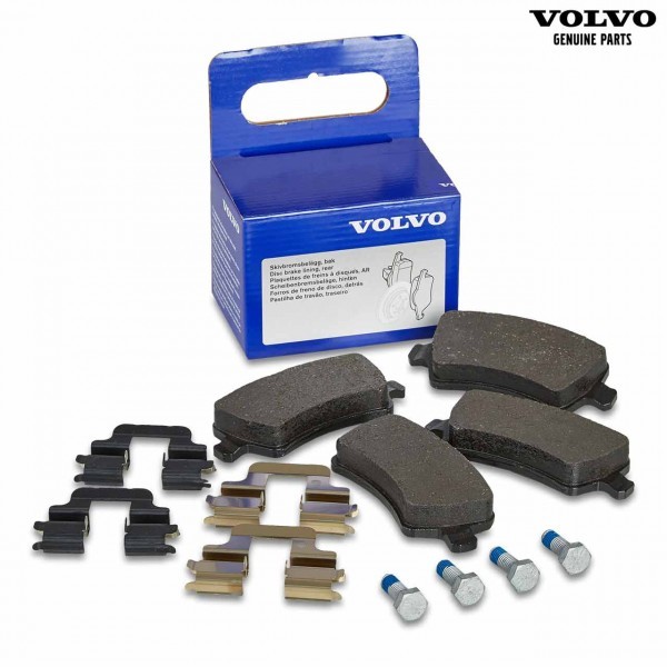 Тормозные колодки задние электрический ручник VOLVO S60 II, S80 II, XC70 \\ сплошной диск \\ VOLVO Original 32300258
