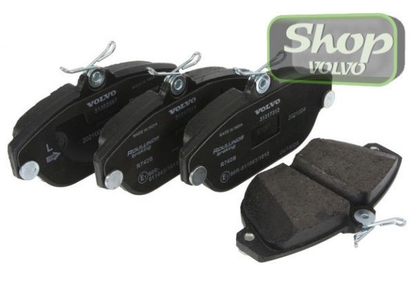 Колодки тормозные передние VOLVO740 940 960 S90 V90 \\ ABS \\ VOLVO Original  31261183