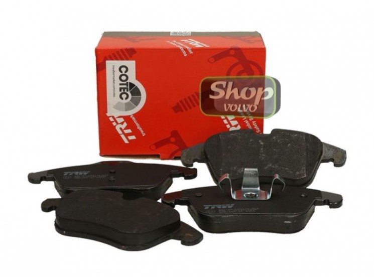 Тормозные колодки передние Volvo S60 II, S80 II, V70 III, XC70 II, V60, 16,5" \\ 316 мм \\ TRW GDB1684