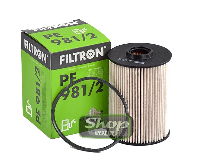 Фильтр топливный Volvo S60 II, S80 II, XC60, XC70II \\ D5204xx D5244xx \\ FILTRON PE981/2