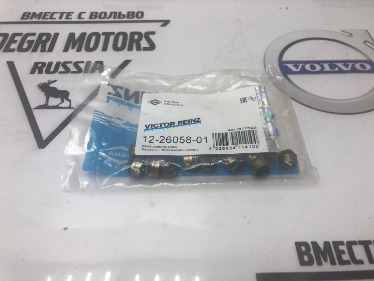 Колпачки маслосъемные для B6294Txx, B6284Txx \\ комплект 12 шт \\ Victor Reinz  12-26058-01