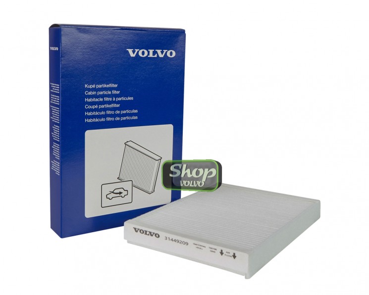 Фильтр салона VOLVO S80 II, V70 III, XC70 II, XC60, S60 II \\ с 2008 г.в. \\ VOLVO Original 31366124