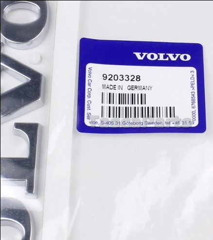 Эмблема  \\ VOLVO S60,S80,V70,XC70 \\ VOLVO (Original)