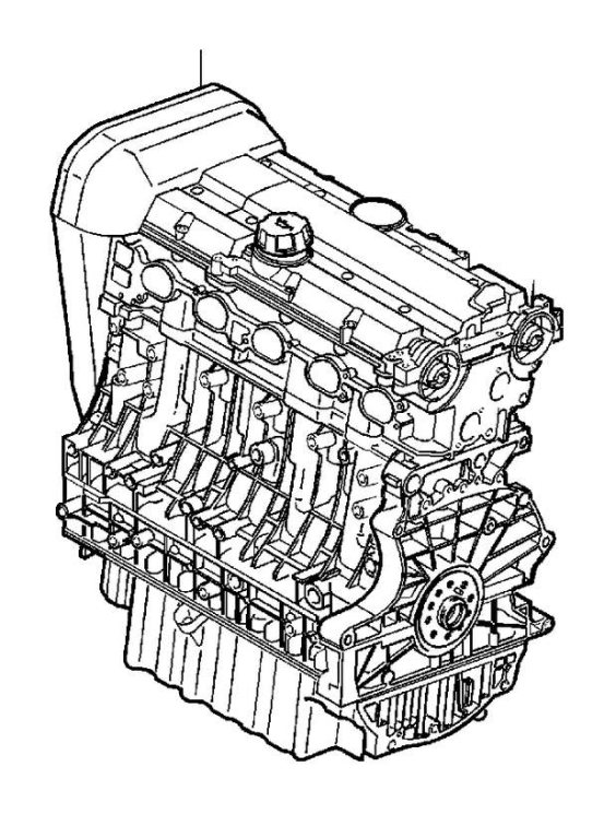 Двигатель в сборе. B5254T14 - Volvo XC60, XC70, S40 II, S60 II \\ VOLVO Original 36050619