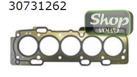 Прокладка ГБЦ D5244T4 5 отверстий Volvo S60, S80 II, XC70 II, XC60, XC90 \\ VOLVO Original 30731265