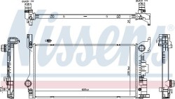 Радиатор охлаждения двигателя Volvo XC60, XC90, S60, S90 \\ SPA \\ NISSENS 606565
