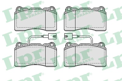 Тормозные колодки передние VOLVO S60R,V70R \\ LPR (Италия) 05P674