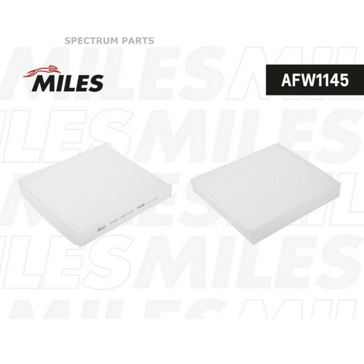 Фильтр салона  пылезащитный VOLVO C30, C70, S40 \\ 04-12 \\ MILES AFW1145